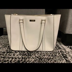 White Kate Spade handbag